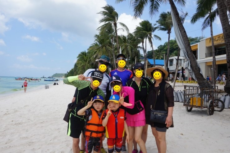 보라카이단독호핑투어 가이드맨과 함께