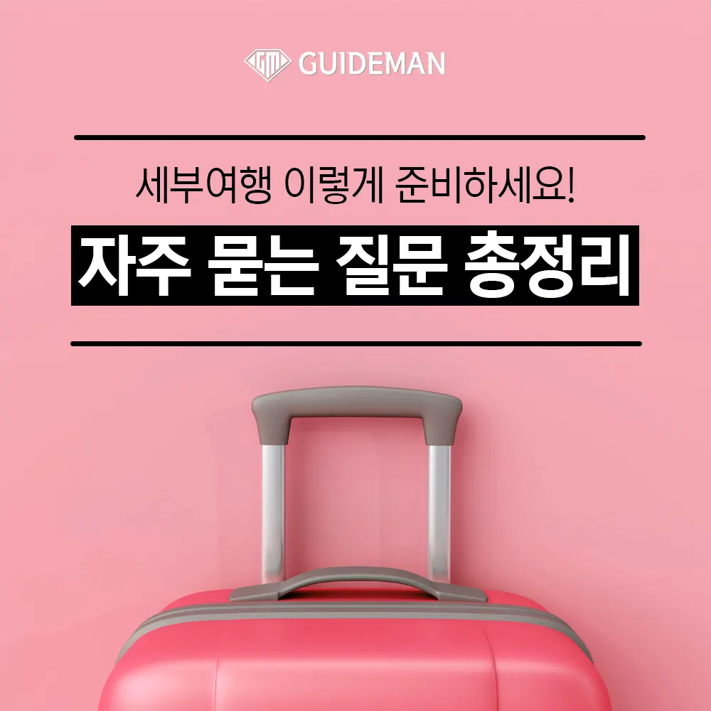 세부 여행 자주 묻는 입출국 질문 총정리