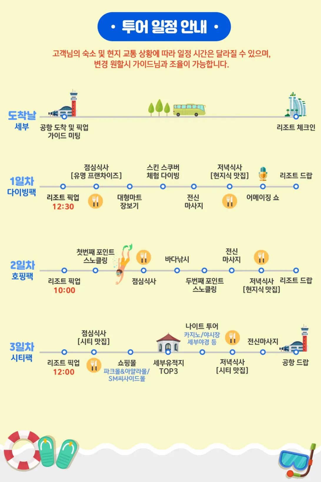 [세부] 세부 3박 4일 패키지 여행 후기 (with. 가이드맨 나디아 누님)