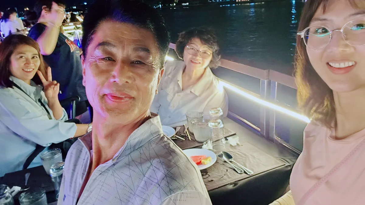 부모님과 좋은 추억을 쌓았어요!